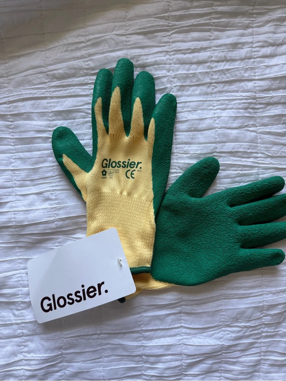 Glossier Fleur Collectible Gardening Gloves